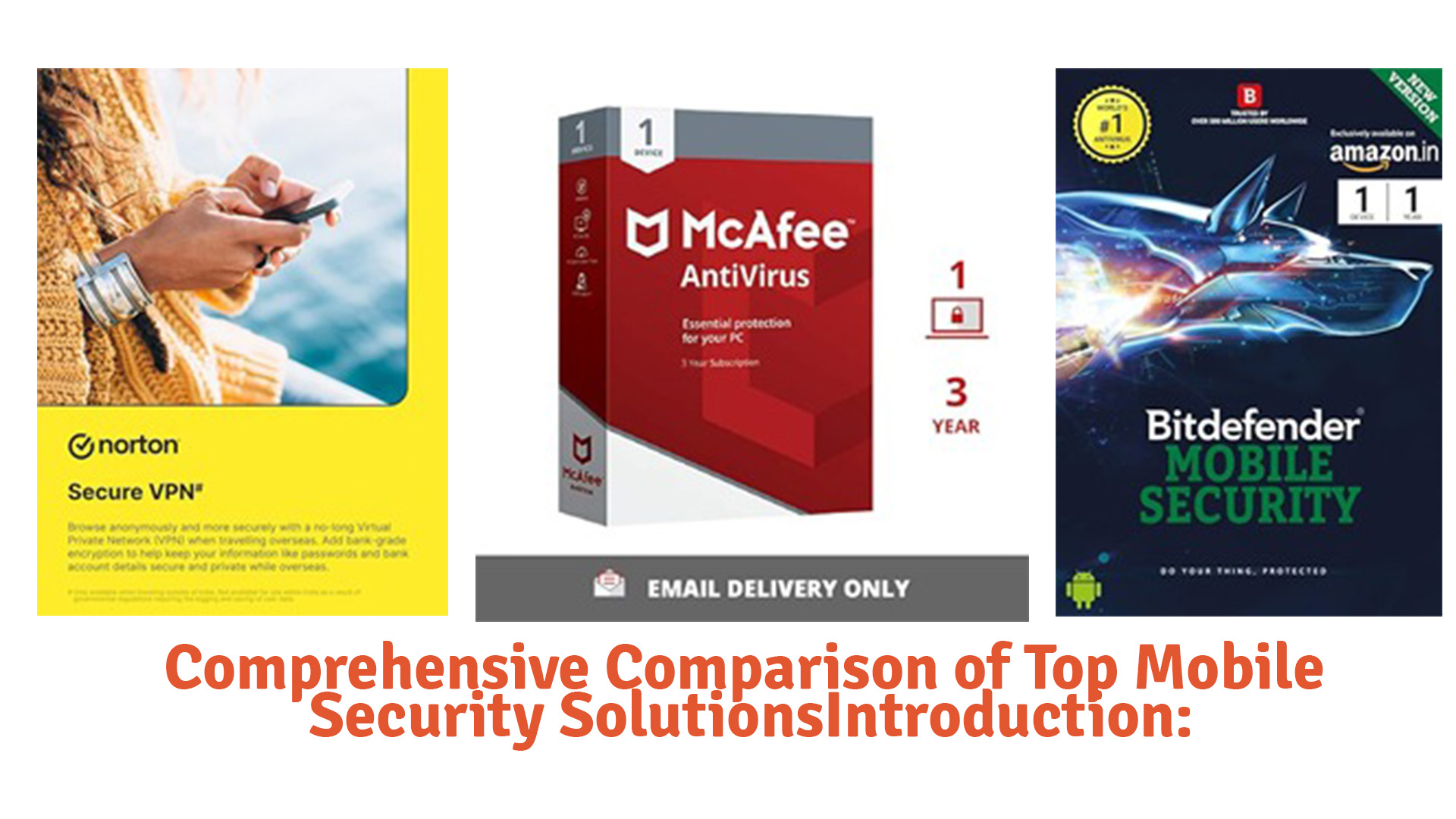 Comprehensive Comparison of Top Mobile Security Solutions Introduction: