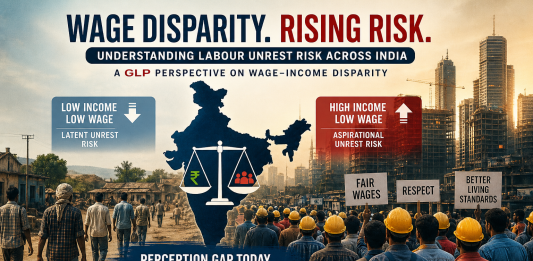 Labour Unrest Risk in India. A Structural Analysis of Wage–Income Disparity